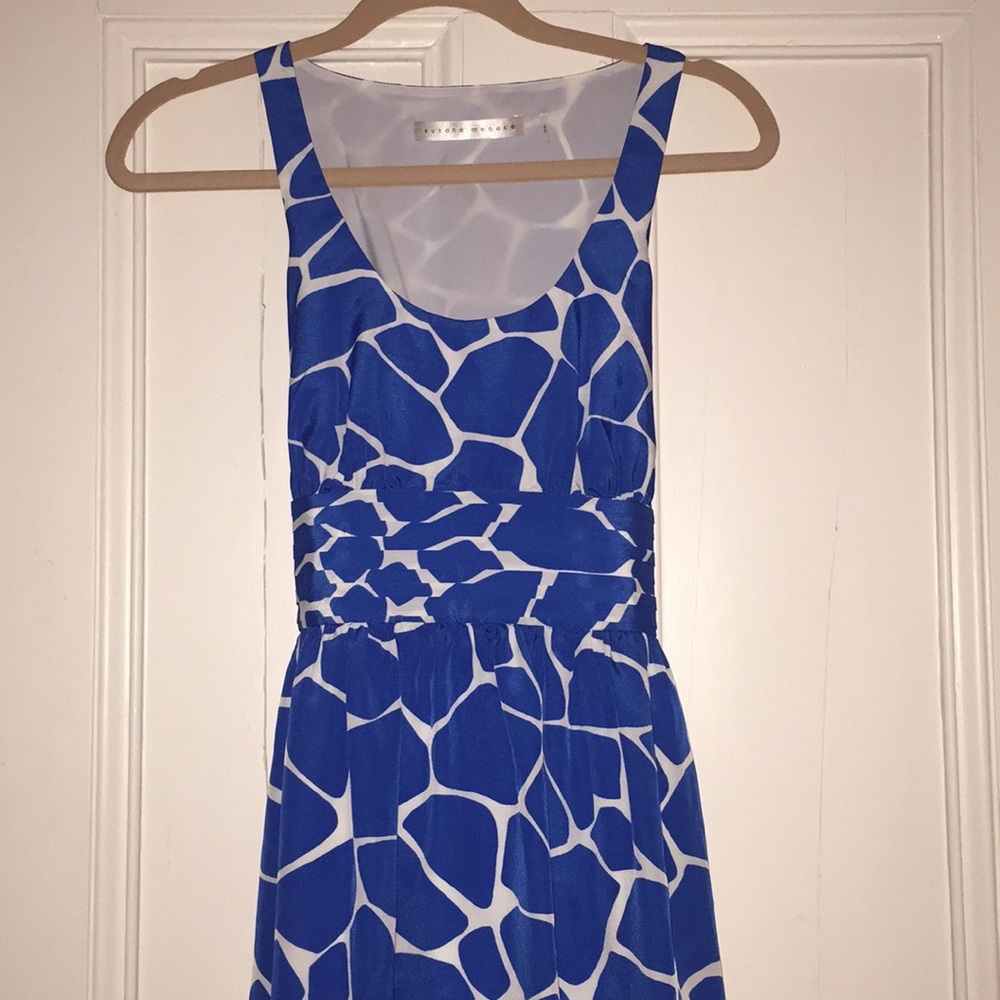 Susana Monaco Giraffe print dress